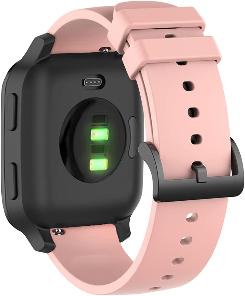 TenCloud Paquete de 6 correas de repuesto compatibles con FITVII Smart Watch de 1.57 pulgadas, 0.787 in, correas suaves y lavables, accesorios para