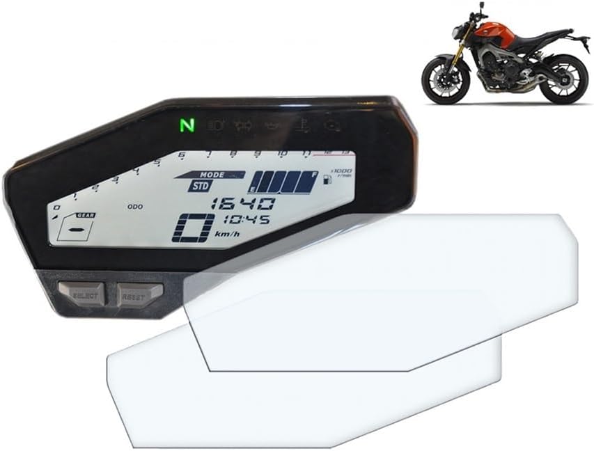 LAHTI Dashboard Screen Protector For Yam&aha MT-09 FZ-09 MT09 MT 09 FZ09 FZ 09 Motorcycle Cluster Scratch Cluster Screen Protection Film Protector