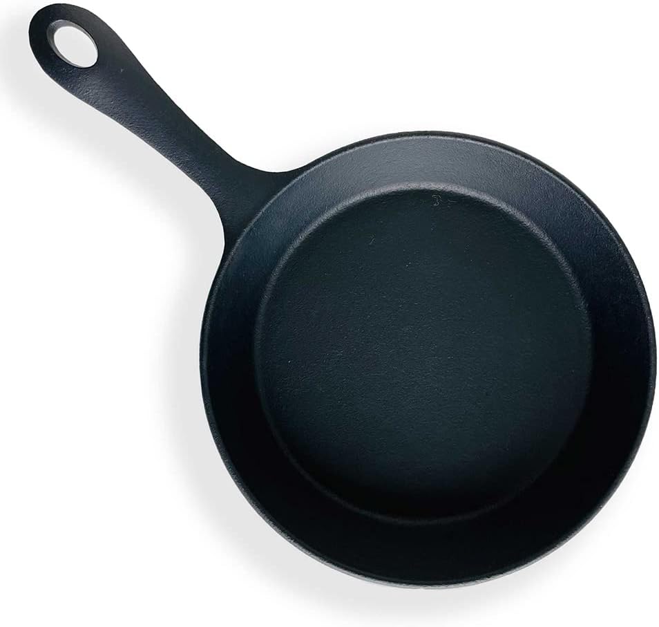 Iwachu Sartén japonesa de hierro fundido – 5.5 pulgadas – Fabricado en Japón