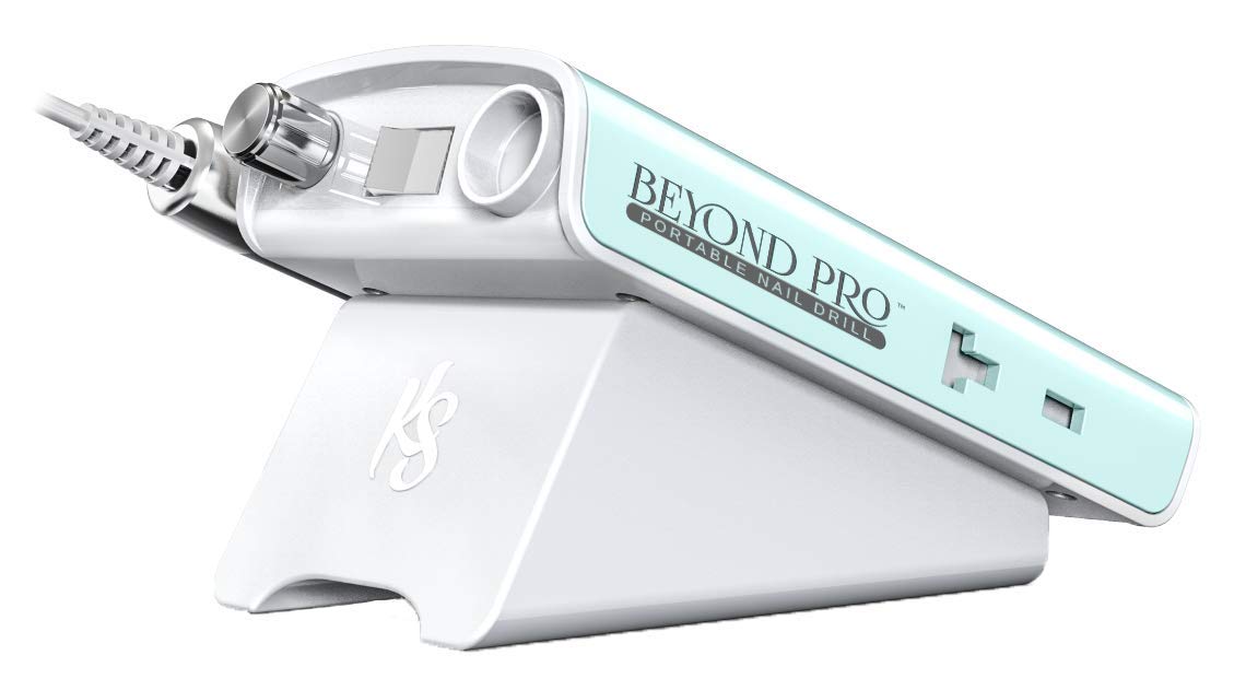 Kiara Sky Beyond Pro – Taladro de uñas portátil profesional recargable (azul claro)