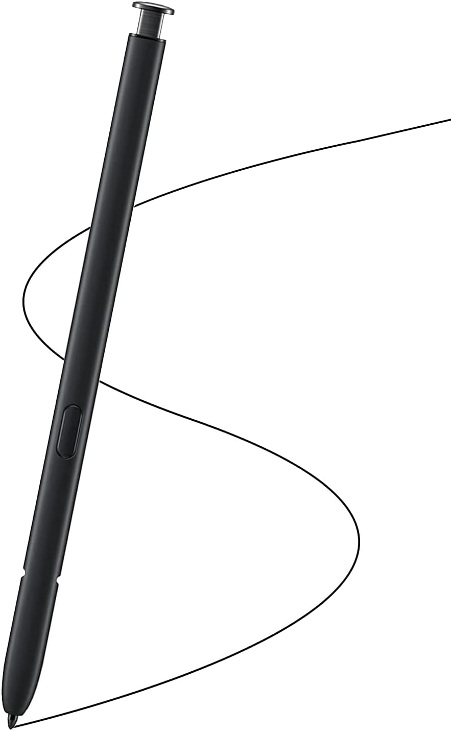 Paquete de 2 lápices capacitivos Galaxy S22 Ultra Stylus de repuesto para Samsung Galaxy S22 Ultra Stylus Touch S Pen (negro) sin Bluetooth