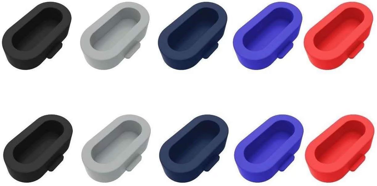 Protector de puerto de carga para Garmin Fenix 55S5X Plus66S6X6 ProVivoactive 3VivosportForerunner 945935245245M4545S (silicona, antipolvo)