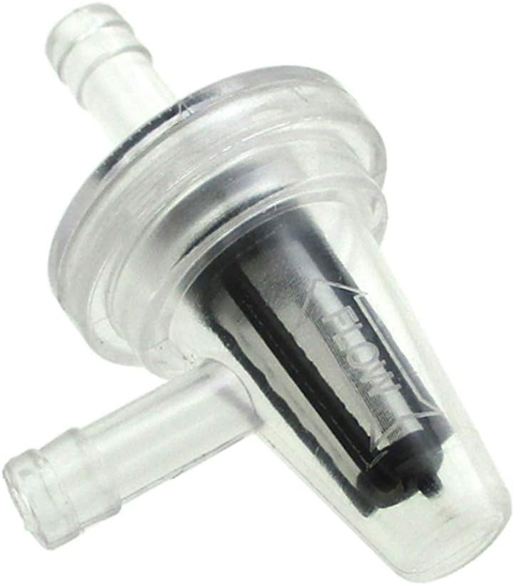 TC-Motor Filtro de combustible de gas para 14 “516” manguera para HondaYamahaSuzukiATV Quad UTV Dirt Bike Scooter Moto de nieve Go Kart Mini