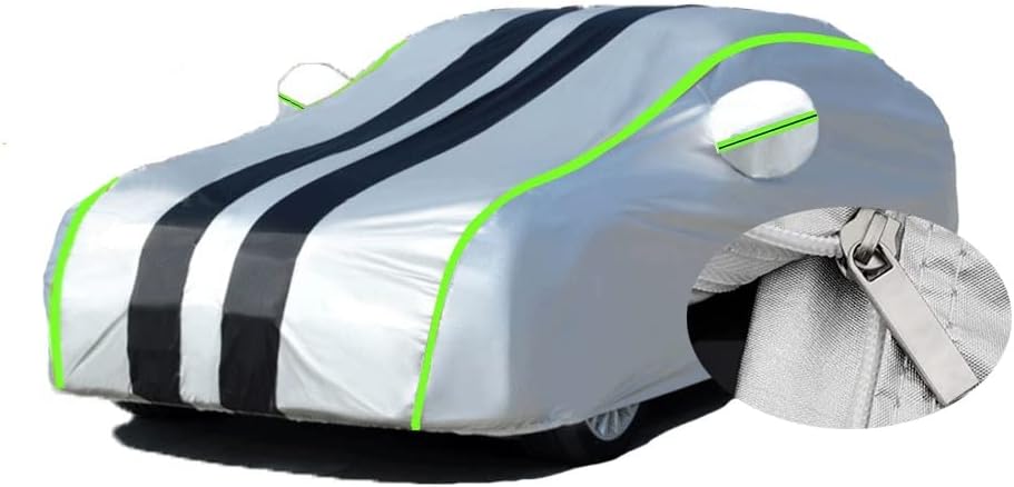 Car Cover Outdoor for Dacia SanderoSpringStepway, Car Cover Waterproof Breathable Large, Car Cover Summer,Sun UV Resistent Dustproof Custom,Oxford