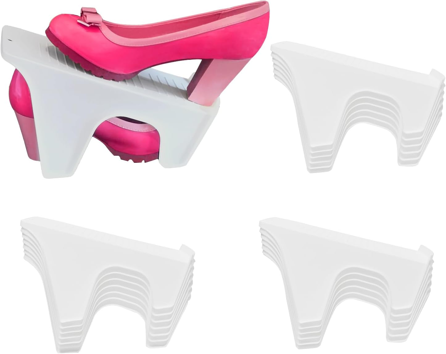 Organizador de ranuras para zapatos, zapatero, soporte para zapatos, soporte para zapatos, soporte para zapatos de almacenamiento, estacas para