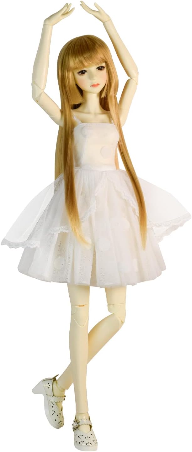 Proudoll Muñeca BJD personalizada de 13 BJD, bailarina de ballet de 23.6 in, 24 pulgadas, articulada con bola, articulaciones de muñeca SD moviendo