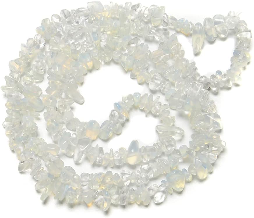 Cuentas de piedras preciosas de opalita natural de 0.197-0.315 in, cristales curativos, pulseras de cintura, kit de collar, piedra irregular,
