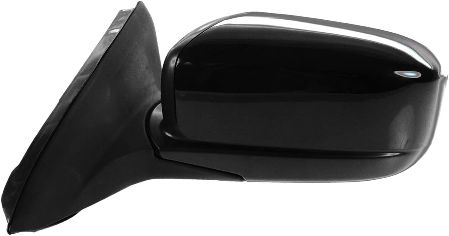 Espejo Power Negro Lado del conductor izquierdo izquierdo izquierdo para 03-07 Honda Accord Coupe