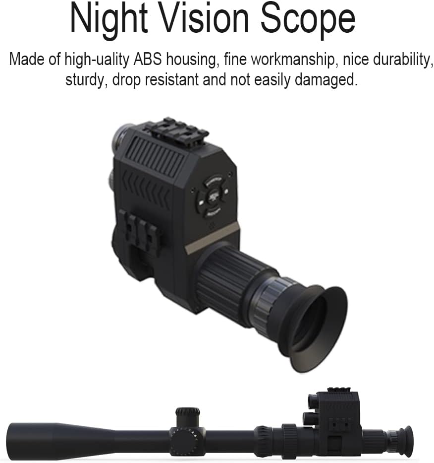 ERYUE – Dispositivo de visión nocturna, digital de visión nocturna, monocular, 200-400M, videocámara infrarroja de viaje, soporte para grabación de