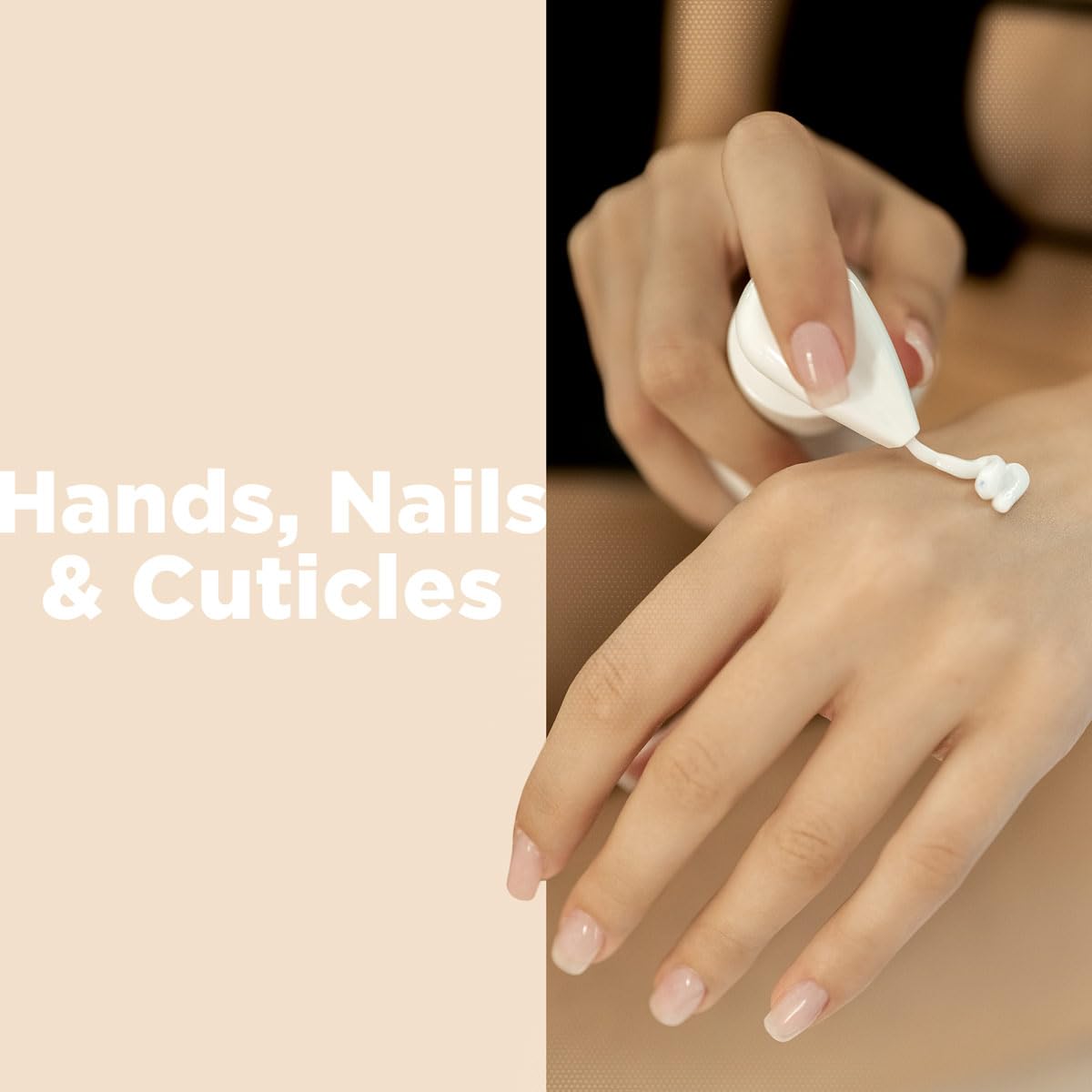 Cosmétiques Créatifs Loción hidratante para manos secas, uñas y cutículas, 8.5 onzas líquidas, cuidado de la piel hidratante diario para pieles