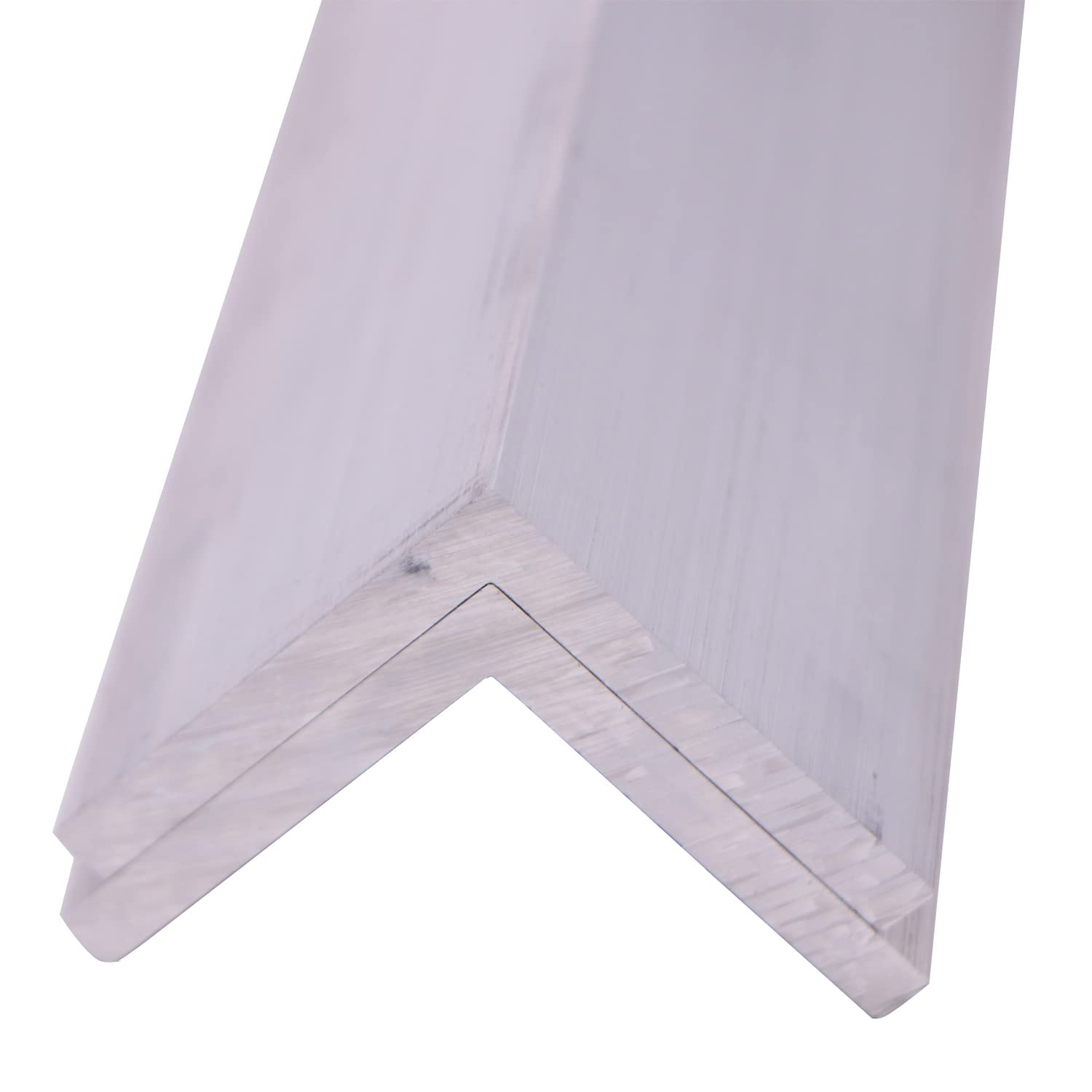 2 piezas de ángulo de aluminio 6061 de 2 x 2 x 14 pulgadas, 12 pulgadas de longitud, molino T6511, 14 pulgadas de grosor