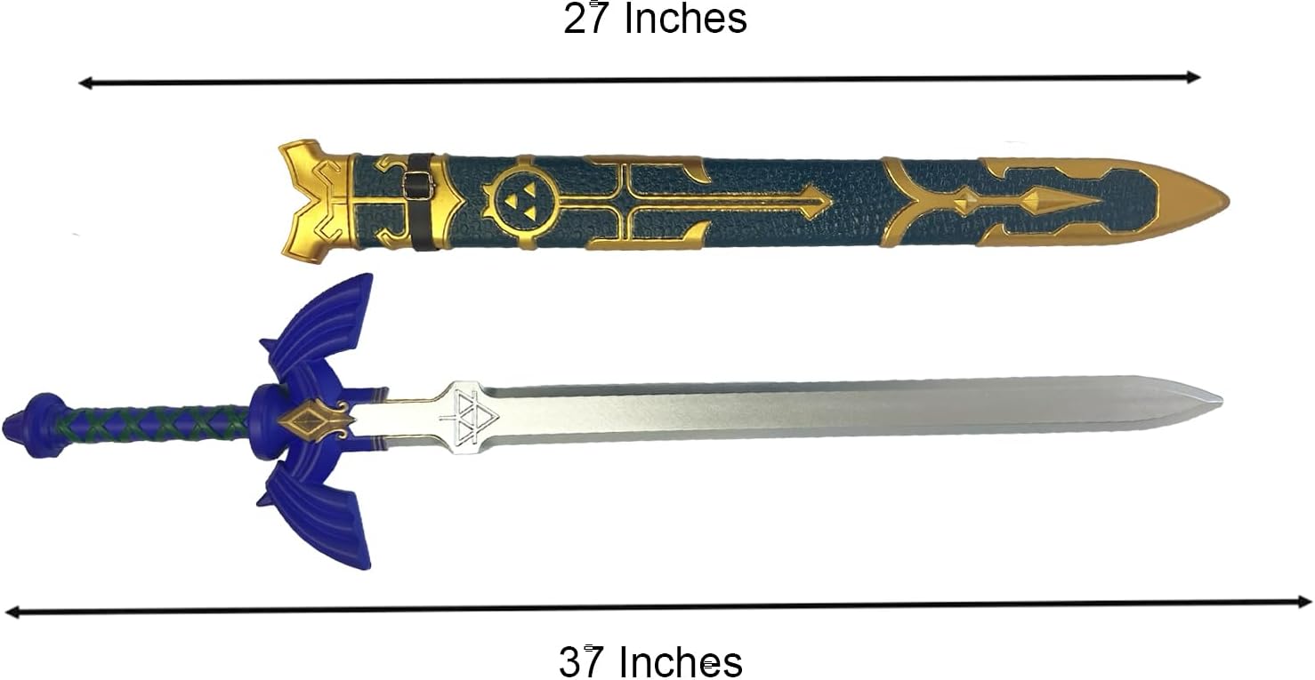 Espada de espuma de fantasía de 42 pulgadas, leyenda de Zelda, Espadas maestras para videojuegos, disfraz de cosplay, colección, regalo. Réplica de