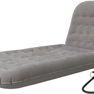 Baiao Sillón inflable para sofá, con bomba de aire, respaldo reclinable ajustable, colchón de aire para camping, interior, sala de estar, dormitorio Baiao Sillón inflable para sofá, con bomba de aire, respaldo reclinable ajustable, colchón de aire para camping, interior, sala de estar, dormitorio