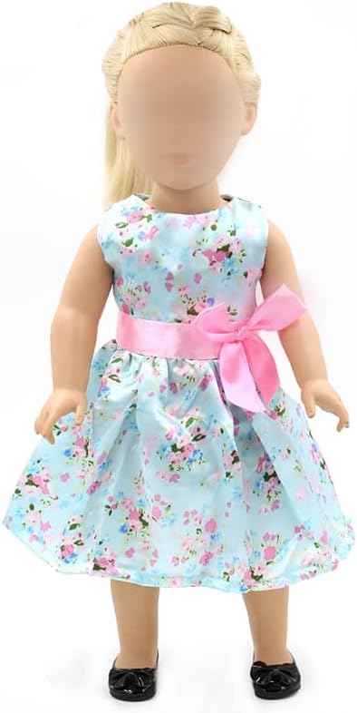 Ropa de muñeca de 18 pulgadas para muñecas de 18 pulgadas Ropa para fiesta de cumpleaños Navidad MG-075