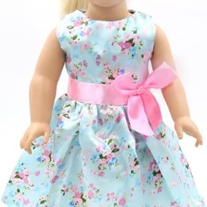 Ropa de muñeca de 18 pulgadas para muñecas de 18 pulgadas Ropa para fiesta de cumpleaños Navidad MG-075 Ropa de muñeca de 18 pulgadas para muñecas de 18 pulgadas Ropa para fiesta de cumpleaños Navidad MG-075