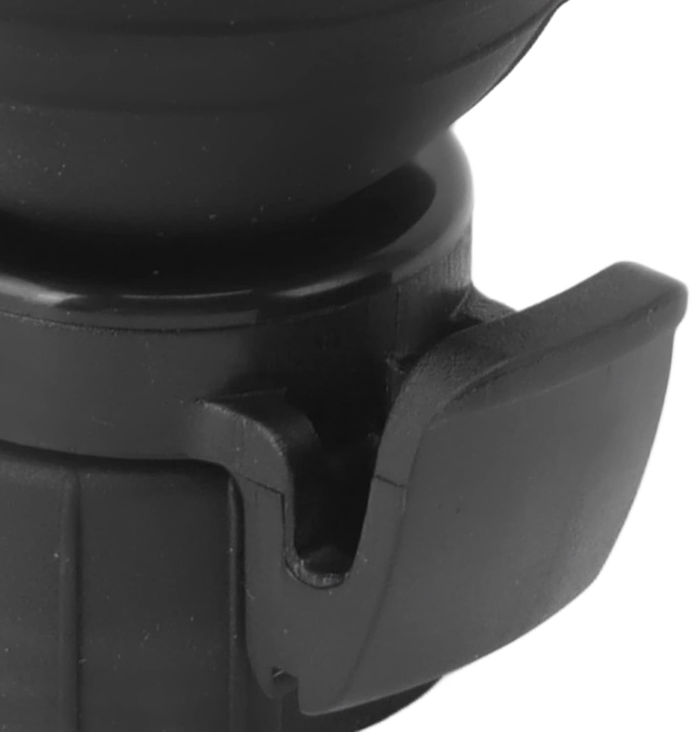 Fizz Keeper – Tapa de bomba de soda, resistente al desgaste, reutilizable, a prueba de fugas, silicona para bebidas (negro)
