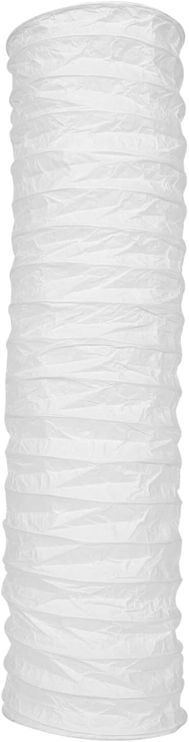 Uonlytech Pantalla de lámpara de mesa, pantalla de papel de arroz, cubierta de lámpara de papel japonés, bombilla de esquina de pie, protector de