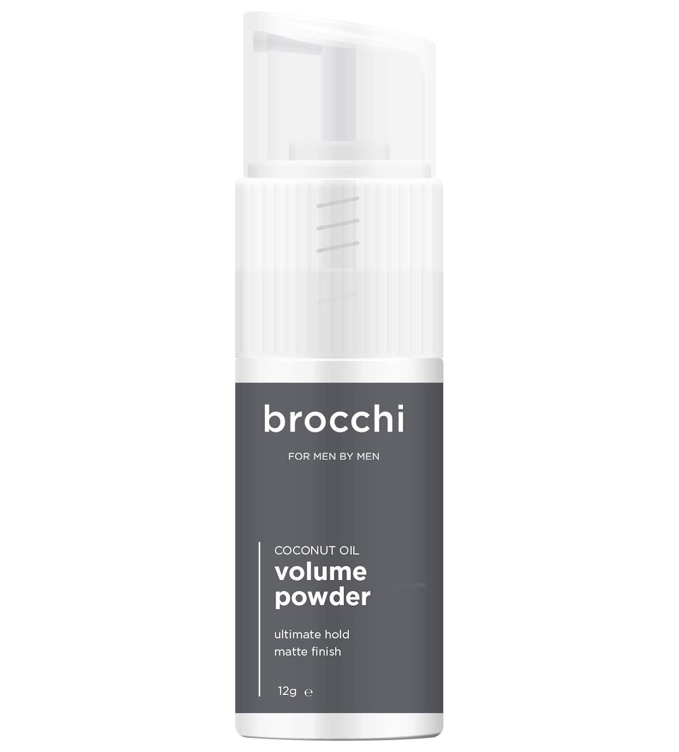 Brocchi – Polvo para el cabello con volumen texturizante mate de aceite de coco  Polvo voluminizador añade textura, volumen, control y absorbe el