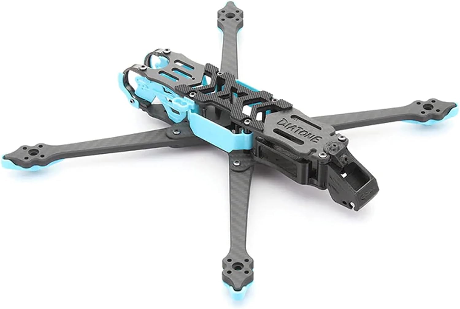 Diatone Roma F7 11.417 in FPV Racing Drone Frame Kit – 0.157 in 3K fibra de carbono, rápida y ágil, fácil personalización – Plataforma profesional