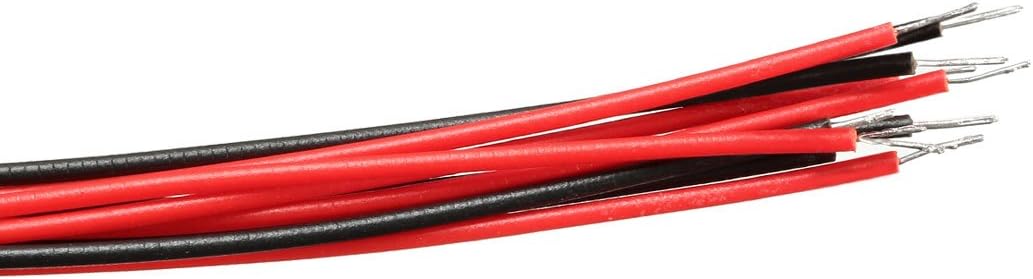 uxcell 5pcs 0.197 in pre cableado LED, cambio lento DC9-12V lente transparente, diodos emisores de luz, luz colorida de cambio lento