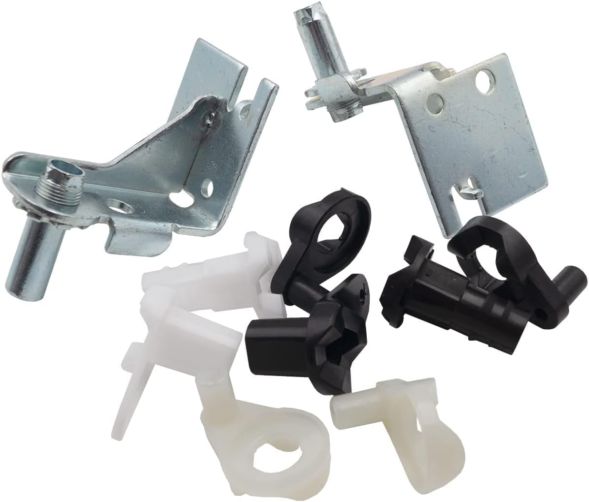 5303918455 Kit de bisagras de puerta ajustables para refrigerador para puertas izquierda y derecha compatible con las mejores marcas reemplazan con