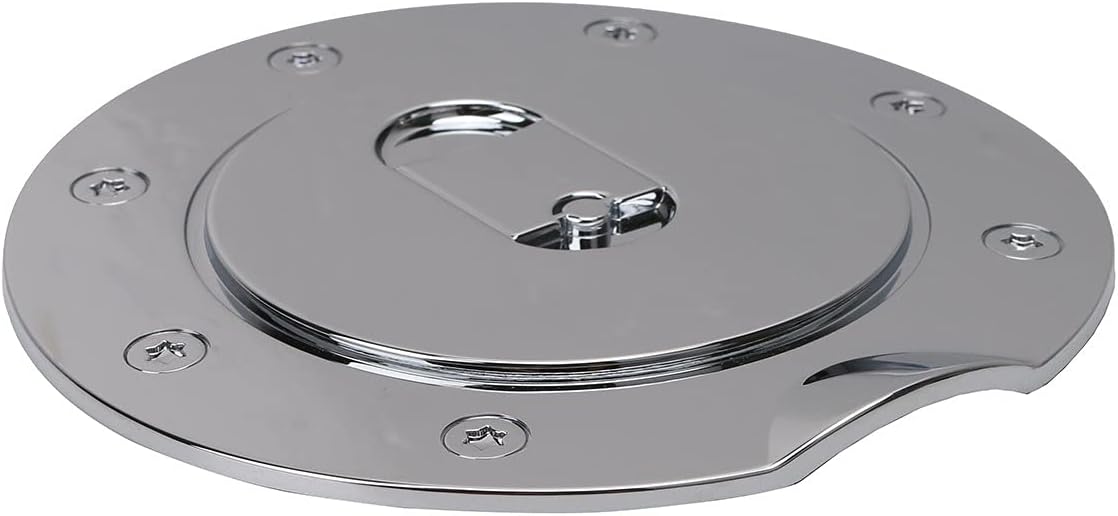 Tapa de depósito de combustible de triple cromo para Dodge Ram 1500 2500 3500 2009-2017