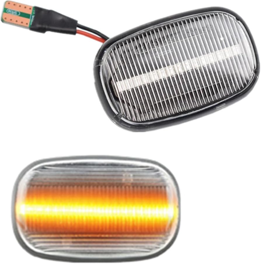 Luz LED de marcador lateral para guardabarros delantero, luz intermitente secuencial que fluye para To-yo-ta, Corolla, Celica, Caldina, Camry,