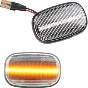 Luz LED de marcador lateral para guardabarros delantero, luz intermitente secuencial que fluye para To-yo-ta, Corolla, Celica, Caldina, Camry, Luz LED de marcador lateral para guardabarros delantero, luz intermitente secuencial que fluye para To-yo-ta, Corolla, Celica, Caldina, Camry,