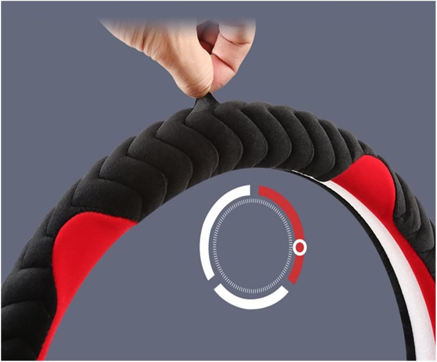 Fundas protectoras para volante de automóvil, fundas protectoras para Dacia para Sandero para Stepway para Crossover para Sandero, cubierta de