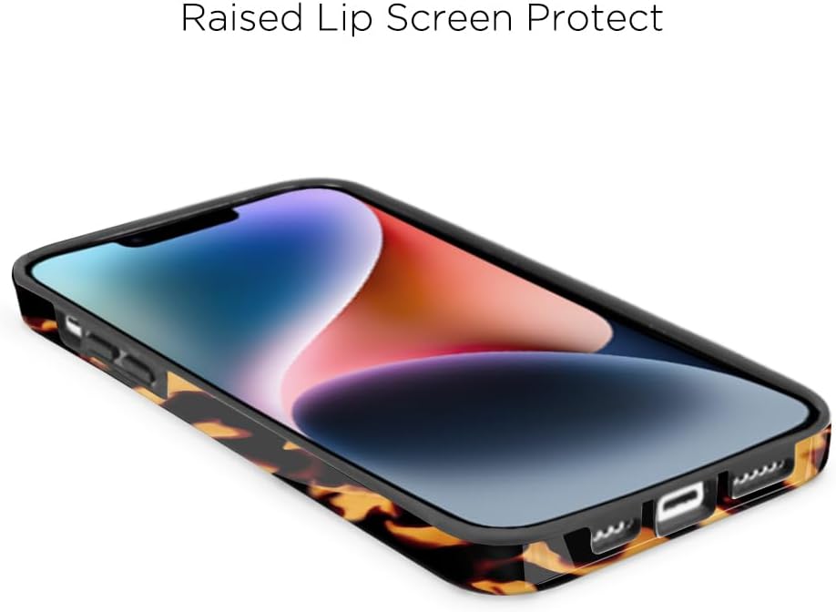 uCOLOR Funda compatible con iPhone 1514 de 6.1 pulgadas, probada en caídas de 8 pies, diseño a prueba de golpes, funda protectora delgada y elegante