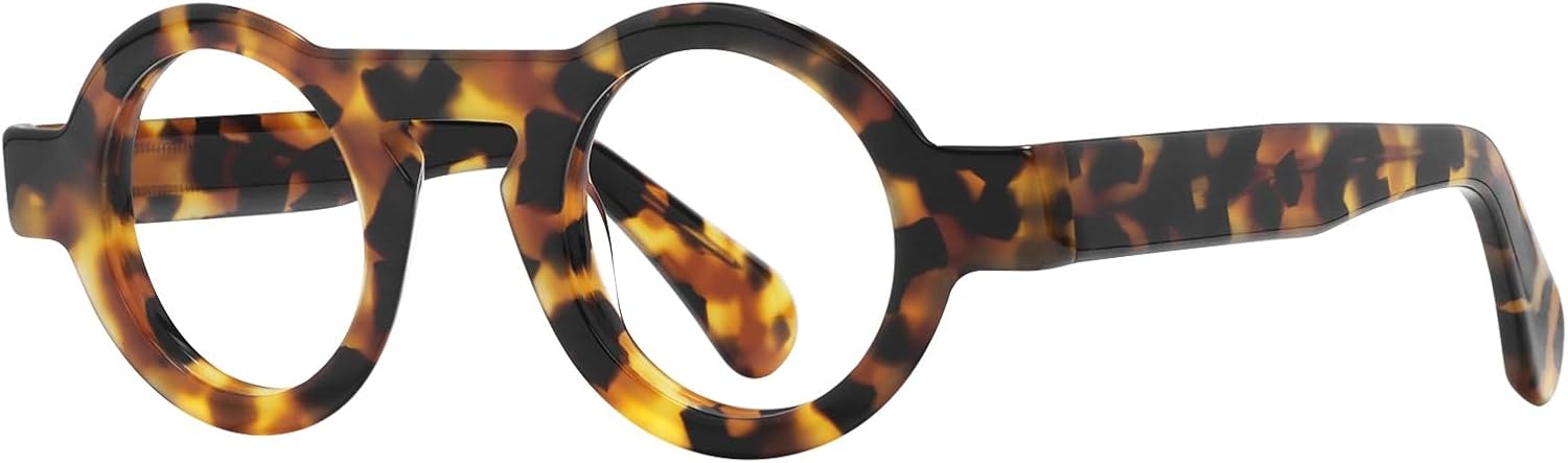 Lentes de lectura con bloqueo de luz azul para hombresmujeres 2.75 Retro Redondo Anti fatiga ocular Carey Reader Milo FT0969