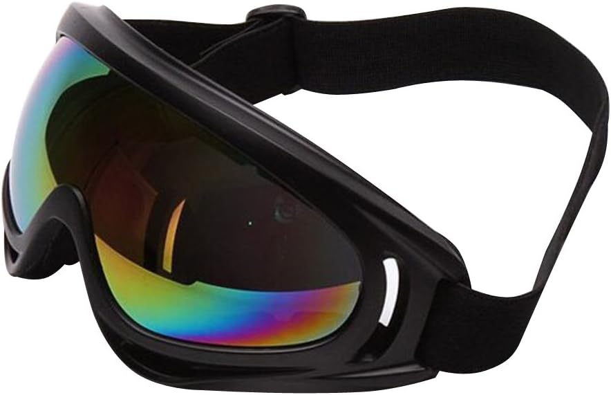 Minalo Protección UV Gafas de esquí deportes al aire libre CS Army Tactical Militar Gafas a prueba de viento moto de nieve bicicleta motocicleta