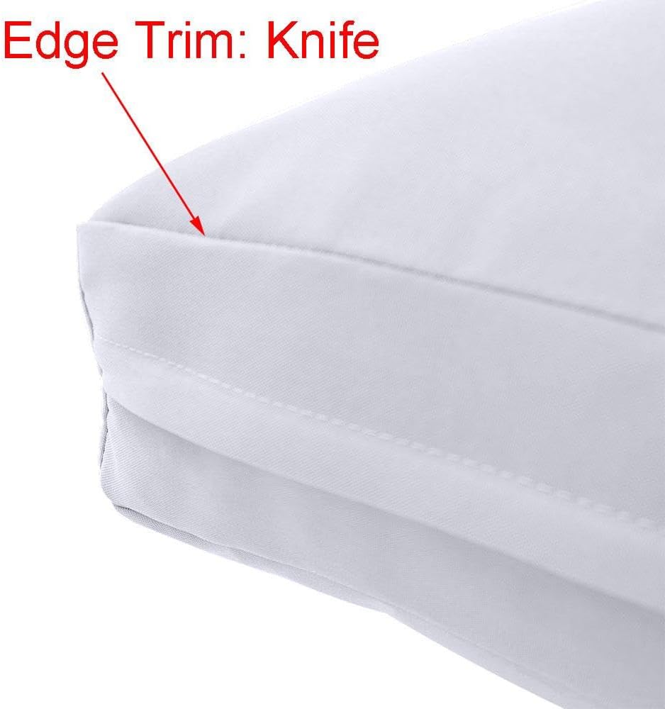 Prolinemax Funda solamente Sábana bajera ajustable para colchón de sofá cama estilo 3 Twin Knife Edge para exteriores AD001