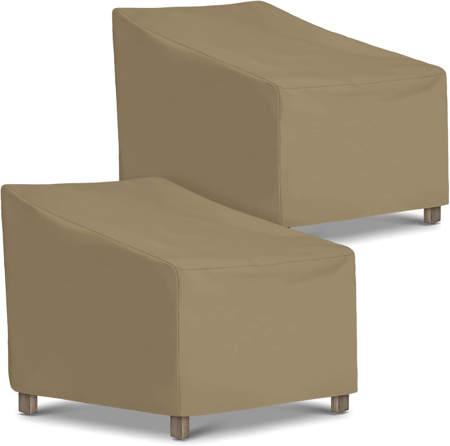 SunPatio Fundas para sillas de exterior, impermeables, resistentes para muebles de patio, césped, protección para todo tipo de clima, fundas de