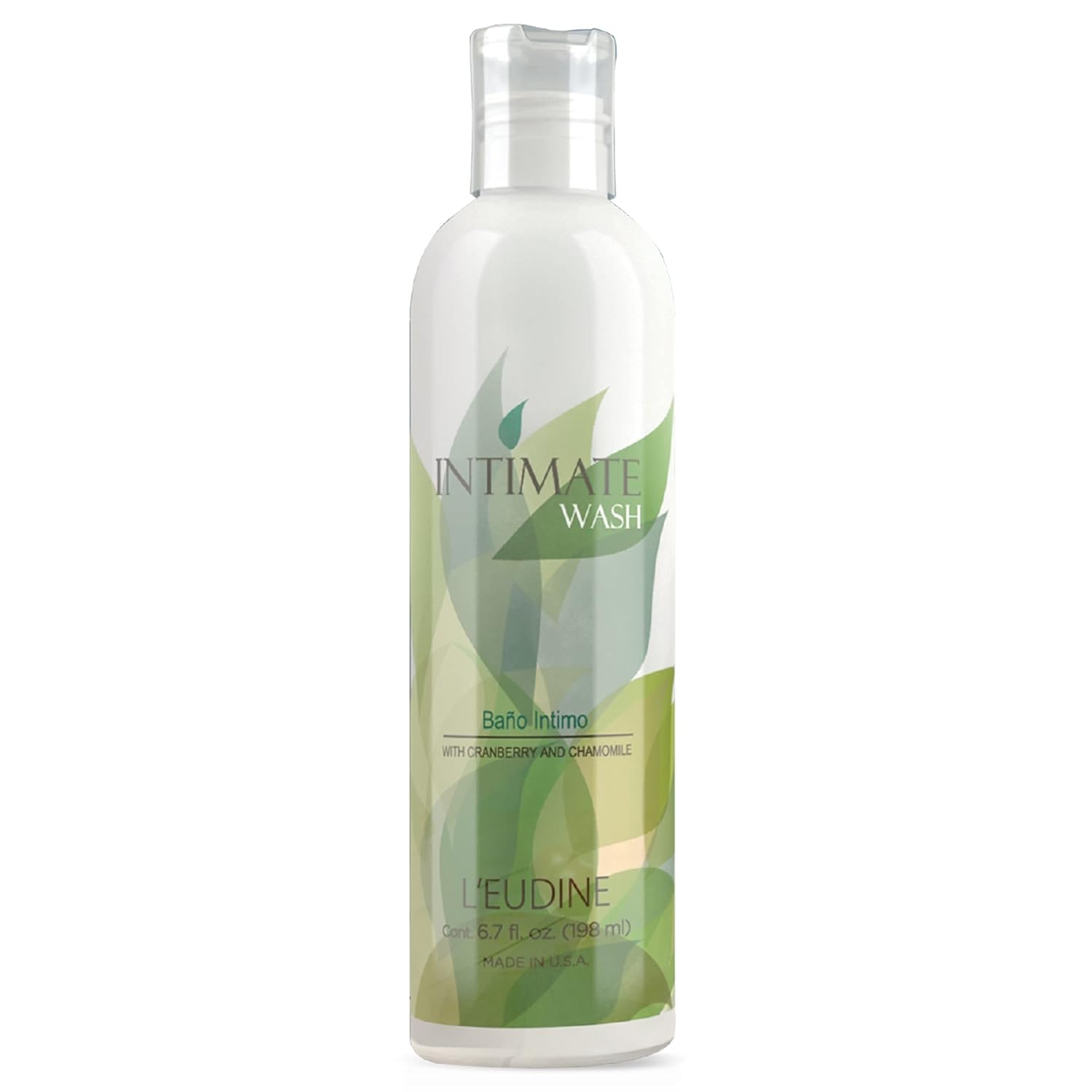 L’EUDINE Feminine Care – Jabón corporal de 6.7 onzas líquidas, lavado femenino que equilibra el pH con manzanilla, aloe vera, lavado íntimo para