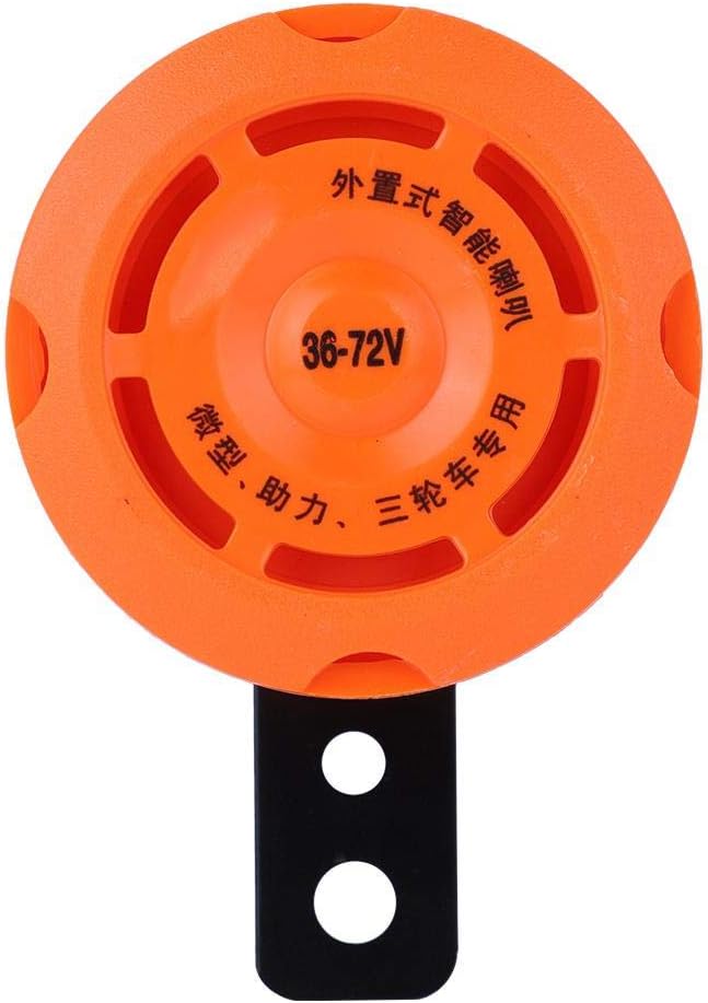 Bocina electrónica, 36 V48 V60 V72 V, anillo de bicicleta eléctrica, impermeable, accesorio de campana de ciclismo inteligente