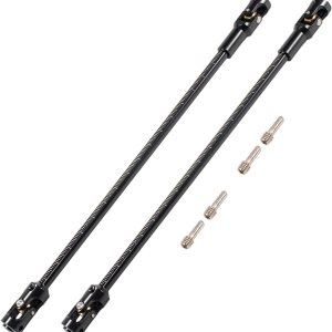 AMK Eje de transmisión SCX10 con rayas separables de 2.677-9.016 in de acero inoxidable TRX4 para 110 RC Crawler Sportys Scalers GSPEED Axial Capra AMK Eje de transmisión SCX10 con rayas separables de 2.677-9.016 in de acero inoxidable TRX4 para 110 RC Crawler Sportys Scalers GSPEED Axial Capra