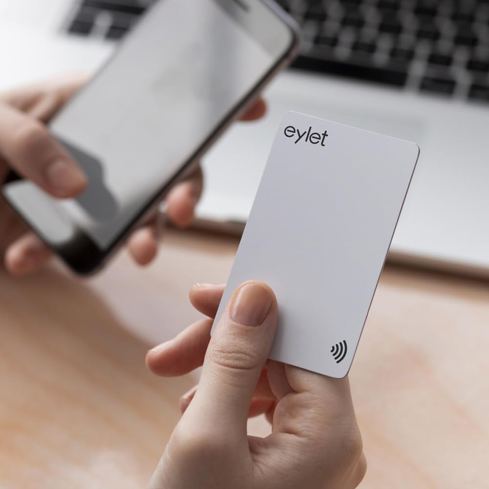 Paquete de 2 Tarjetas de Visita Digitales – NO SUBS  Tarjetas de visita digitales habilitadas para NFC Blanco