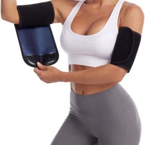 Recortadores de brazos, bandas de brazo para mujer, entrenamiento de brazo, reductor de grasa, bandas de sudor en forma de, Azul Recortadores de brazos, bandas de brazo para mujer, entrenamiento de brazo, reductor de grasa, bandas de sudor en forma de, Azul