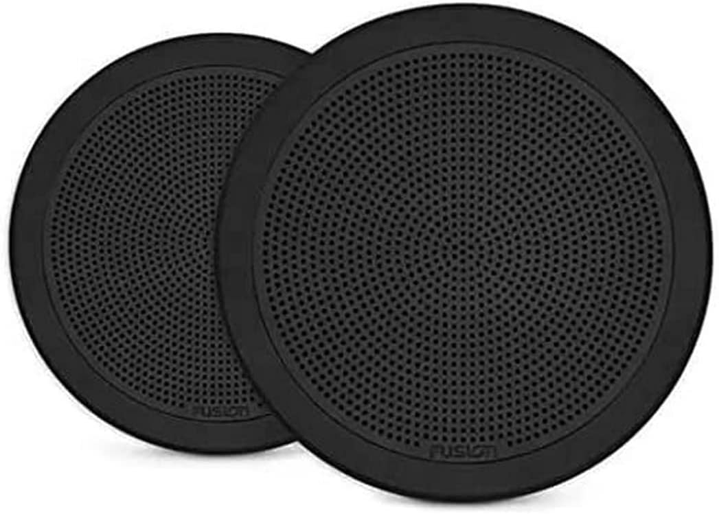 Garmin Fusion Serie FM Altavoces marinos, 7.7″ 200 vatios montaje empotrado redondo negro, una marca