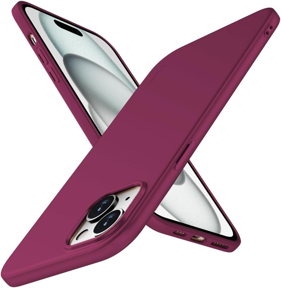 X-level Compatible con 15 carcasas ultrafinas de ajuste delgado serie Guardian, revestimiento de TPU suave acabado mate, fundas ligeras