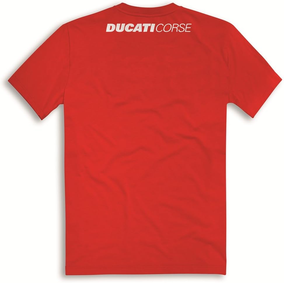 Ducati Camiseta Corse Sketch, Rojo –
