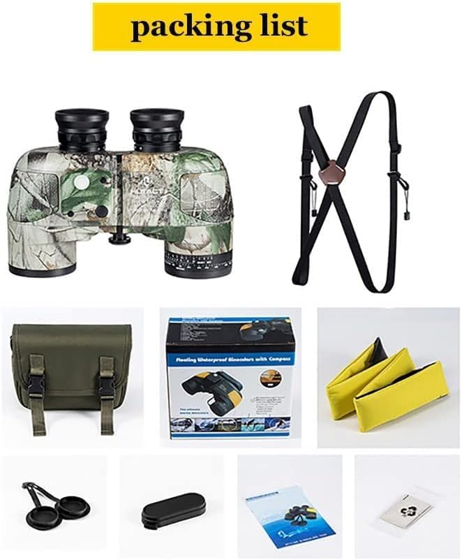 HD Binoculars, BAK4 Prism for Adults, FMC Lens, Suitable for Bird Watching Tourism Star Watching Concert, Nitrogen Waterproof