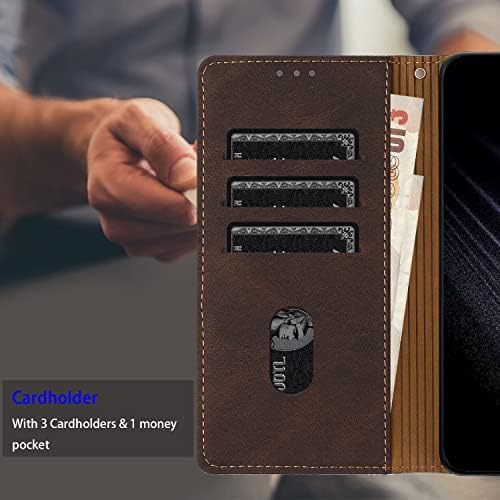Case for Xiaomi Poco X3X3 ProX3 NFC, Business Splicing Leather Magnetic Credit Card Holder Kickstand Wallet Cover Case for Xiaomi Poco X3X3 ProX3