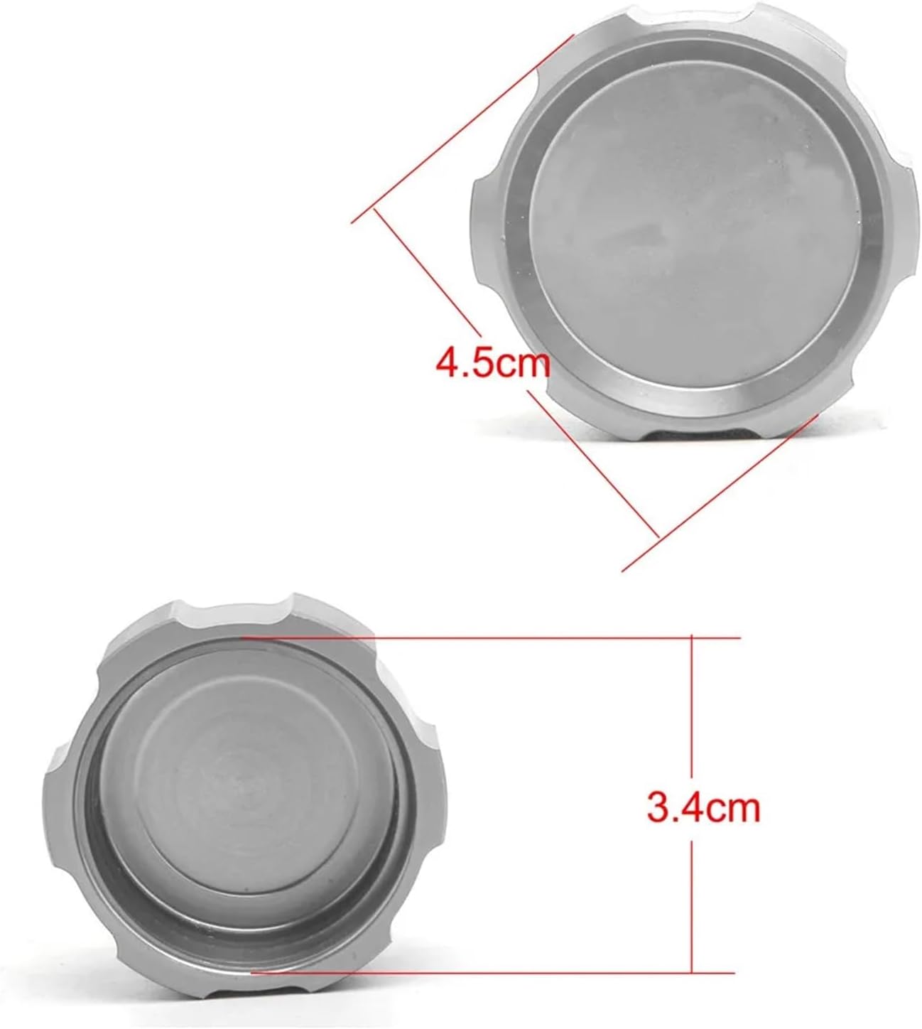 Compatible con Mt 07 MT07 MT09 Tracer 700 900 Gt Tracer97gt 2021 2022 YZF R6 R7 Tapa de aceite de aluminio Tapa de depósito de líquido de freno