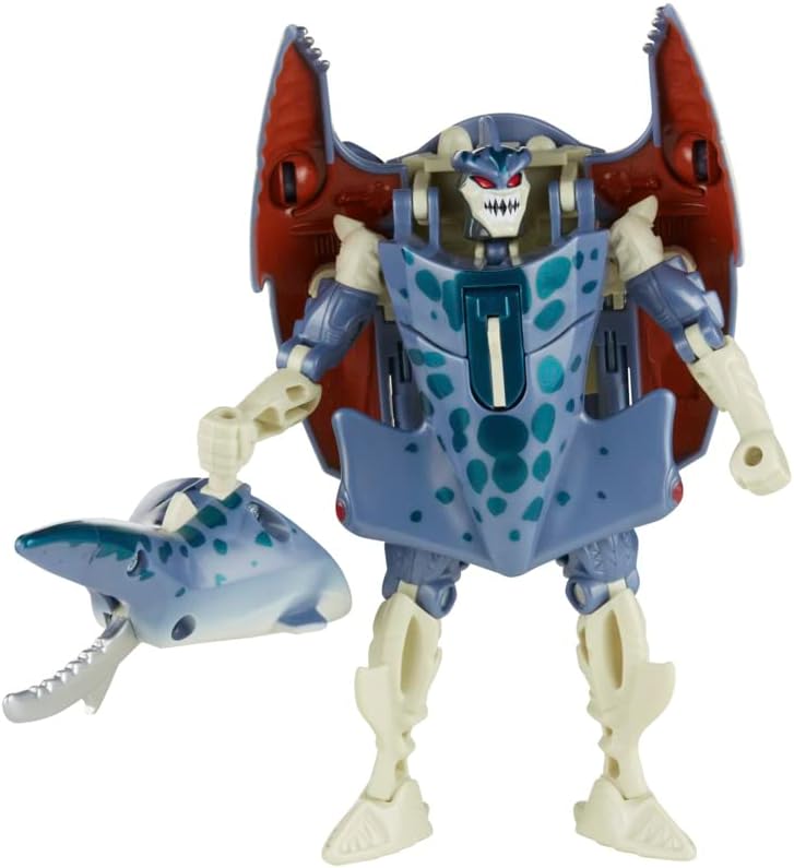 Hasbro – Maximal Cybershark Beats Wars Transformers 12cm Action Figure, Multicolor, Single (136338)