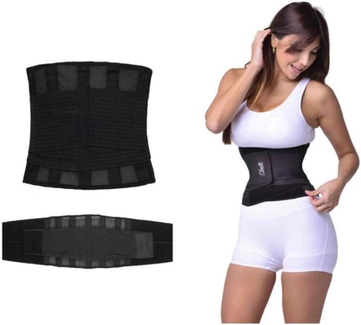 Miss Belt Slimming Shaper Miss Waist Trainer  Fajas moldeadoras para mujer – Cinturón suelto gordo, Negro 2396