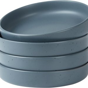 famiware Juego de 4 cuencos para pasta de 8.5 pulgadas, cuencos moteados amanecer para cocina, juego de cuencos de cerámica para Navidad, Acción de famiware Juego de 4 cuencos para pasta de 8.5 pulgadas, cuencos moteados amanecer para cocina, juego de cuencos de cerámica para Navidad, Acción de