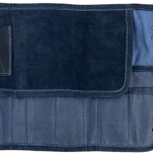 Hide & Drink, Bolsa enrollable de lona encerada (16 ranuras), funda de transporte portátil para barberos, bolsa organizadora de almacenamiento de Hide & Drink, Bolsa enrollable de lona encerada (16 ranuras), funda de transporte portátil para barberos, bolsa organizadora de almacenamiento de