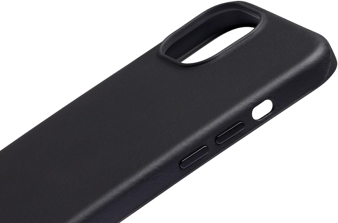 Bellroy Funda de cuero para iPhone 15 Plus – Negro